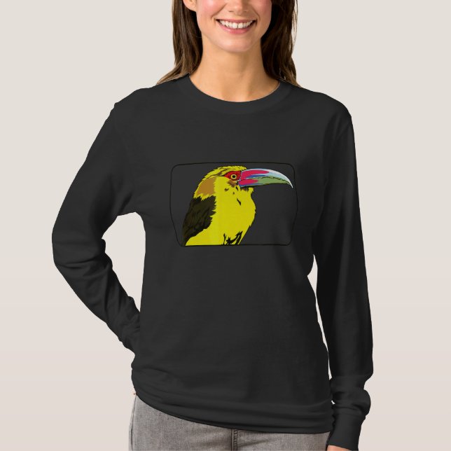 Camiseta Ouro Toucan Bird (Frente)