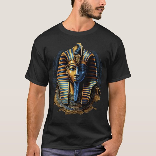 Camiseta ouro Tutankhamun (Frente)