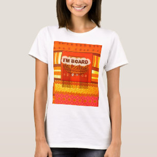 Camiseta Ouro Vermelho Africano Tradicional de Cores Tradic
