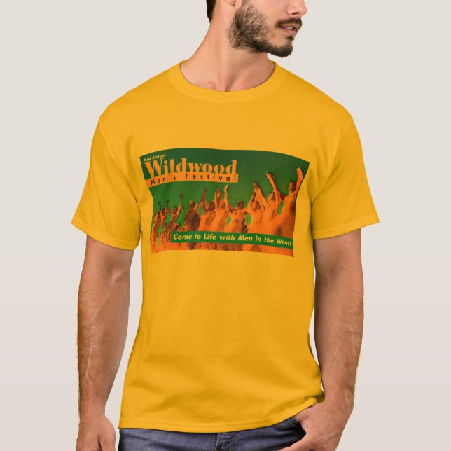 Camiseta Ouro vívido (Frente)