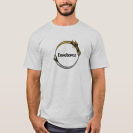 Camiseta Ouroboros Cobra e Dragon