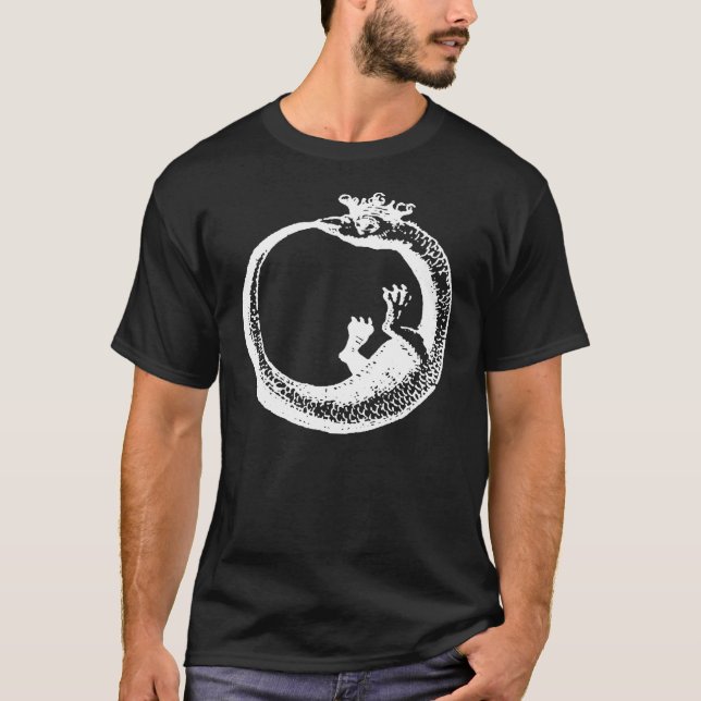 Camiseta Ouroboros coroado (Frente)