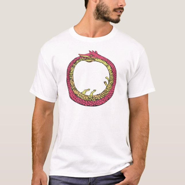 Camiseta Ouroboros - retorno eterno (Frente)