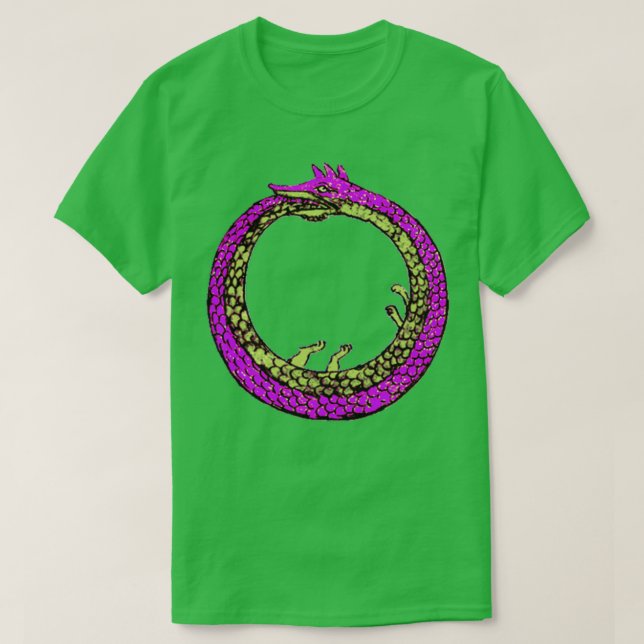 Camiseta Ouroboros Uroboros (Frente do Design)