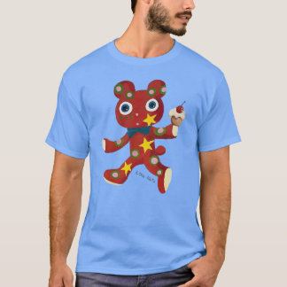 Camiseta ours_rouge