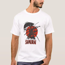 Camiseta Ousada do Samurai Guerreiro – Arte Japone