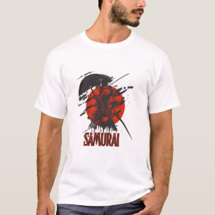 Camiseta Ousada do Samurai Guerreiro – Arte Japone