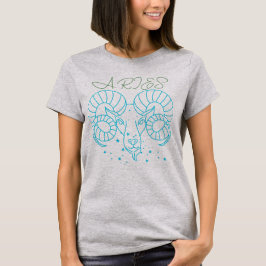 Camiseta Ousada para Meninas Áries: Signo do Zodía