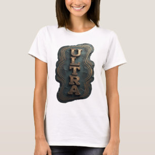 Camiseta Ousado Design ULTRA Ousado em Gold