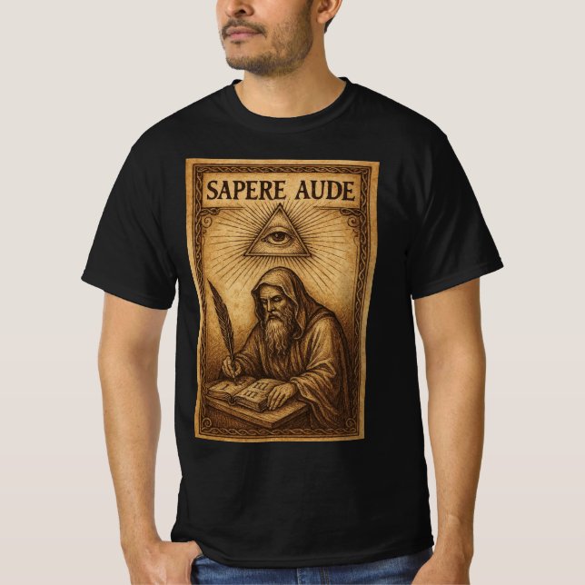 Camiseta "Ousar Saber" (Frente)