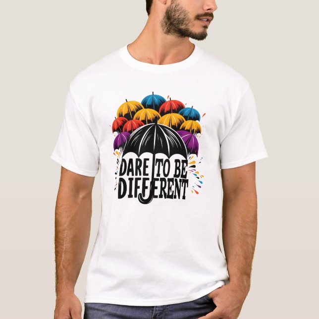 Camiseta Ousaria ser diferente (Frente)