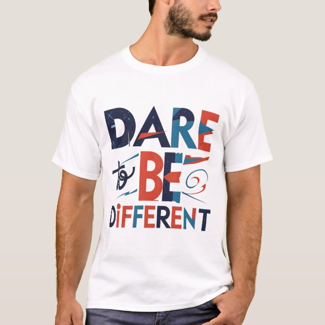 Camiseta Ousaria ser diferente (Frente)