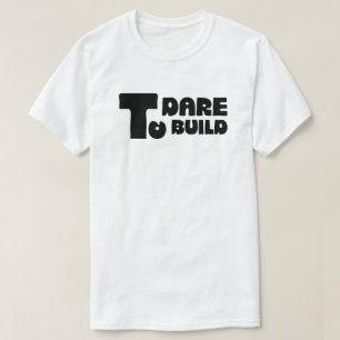 Camiseta Ouse Construir – Tipografia Minimalista Ousada