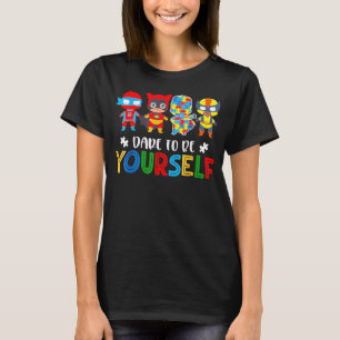 Camiseta Ouse em Ser Você Mesmo Super-Heróis da Conscientiz