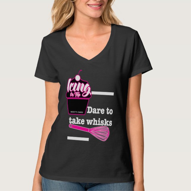 Camiseta Ouse pegar batedeiras (Frente)