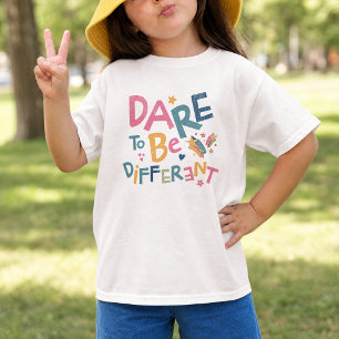 Camiseta Ouse Ser Diferente – Inspirador Colorido