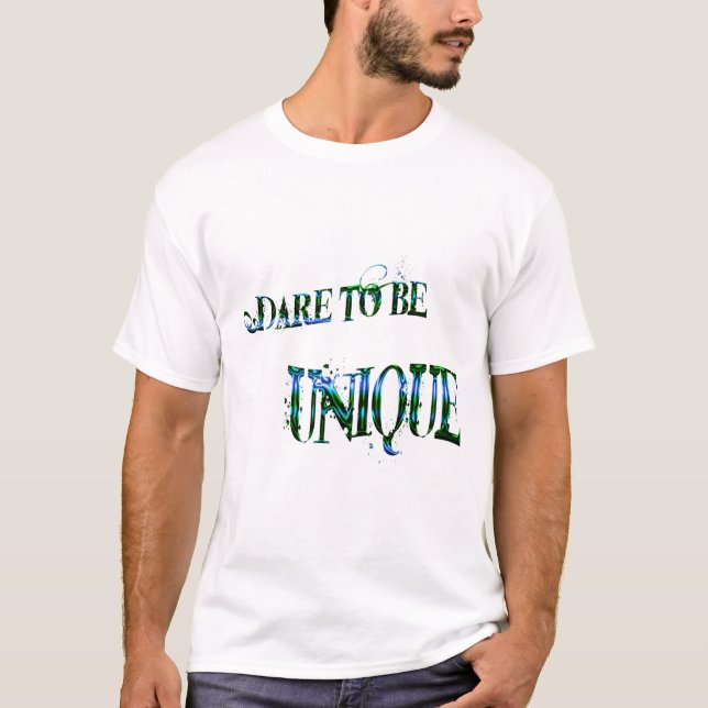 Camiseta Ouse Ser Único. (Frente)