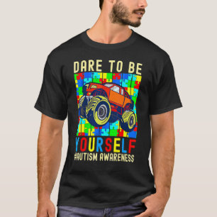 Camiseta Ouse Ser Você Mesmo Caminhão Monstro de Conscienti