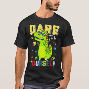 Camiseta Ouse Ser Você Mesmo Conscientização do Autismo Din
