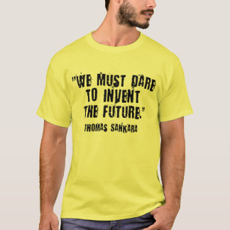 Camiseta Ousem Inventar O Futuro! Thomas Sankara T-Shirt