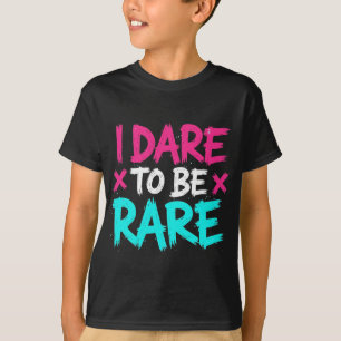 Camiseta Ouso ser Rara Citação de Motivação e Empoderamento