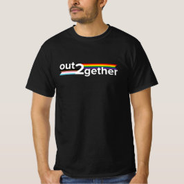 Camiseta Out2gether T-shirt cores escuras
