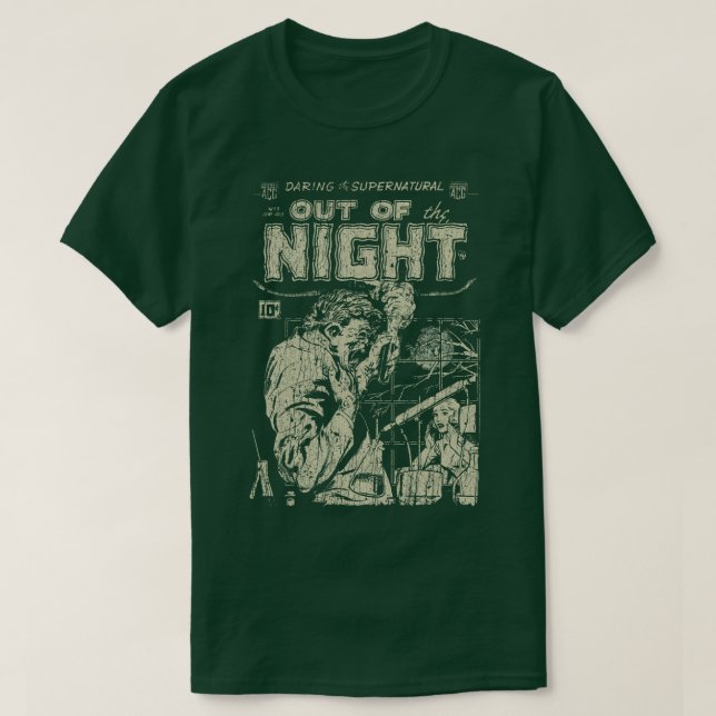 Camiseta Out of the Night No 3 1952 (Frente do Design)