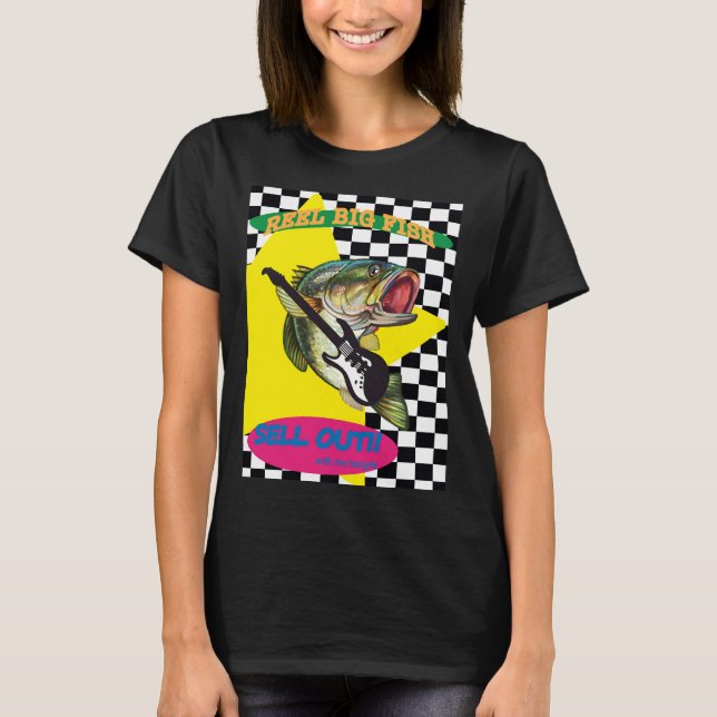 Camiseta Out Reel Big Fish Baseball Capa (Frente)