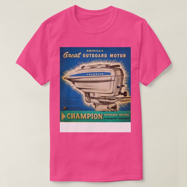 Camiseta Outboards Champion (Frente do Design)