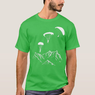 Camiseta Outdoor Skydiving Gift Paraglider Skydiver Paragli
