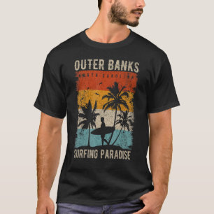 Camiseta Outer Banks Carolina do Norte Surfe Outer Banks Le