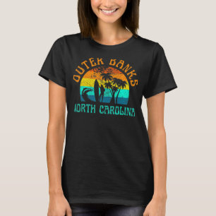 Camiseta Outer Banks North Carolina Surf Beach Surfer Obx