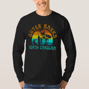 Camiseta Outer Banks North Carolina Surf Beach Surfer Obx N