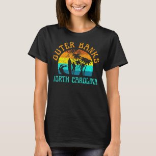 Camiseta Outer Banks North Carolina Surf Beach Surfer Obx N