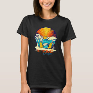 Camiseta Outer Banks Sunset Carolina Filiação de Casais de 
