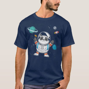 Camiseta Outer Space Chinese Zoo Animal Science Astronaut P