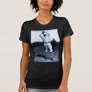 Camiseta Outfielder do vintage (Cyanotype)
