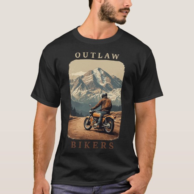 Camiseta Outlaw Biker (Frente)
