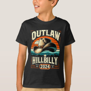 Camiseta Outlaw Hillbilly 2024 Dia das Eleições Norte-Ameri
