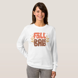 Camiseta Outono Babe Moderno Retro