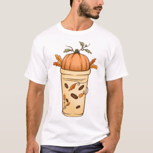Camiseta outono de Abóbora outono Dia de Ação de Graças Dia