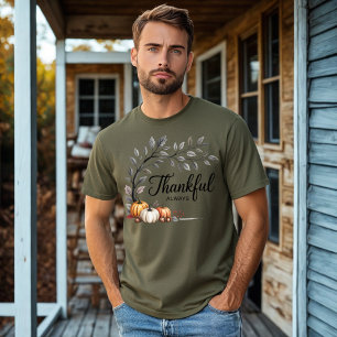 Camiseta Outono De Ação De Graças Sempre Elegante