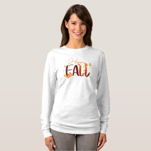 Camiseta Outono/Folhas