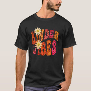 Camiseta Outono KINDER VIBES Professor Paz Amor Jardim de I