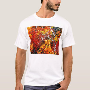 Camiseta Outono na Floresta - Pintura de T-shirt