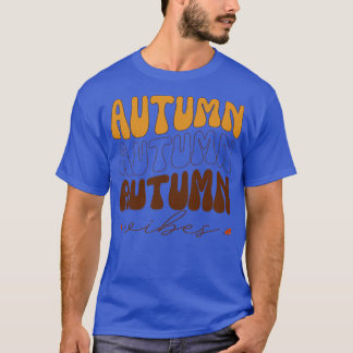 Camiseta outono vibes outono estação outono