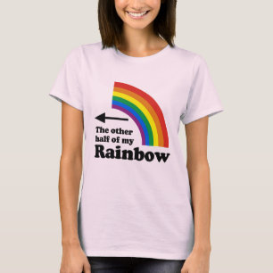 CAMISETA OUTRA METADE DA MINHA CÂMARA A APONTAR PARA A ESQ