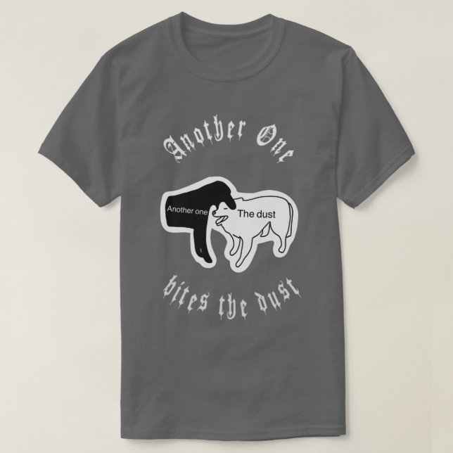 Camiseta Outra Morde A Poeira (Frente do Design)