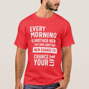 Camiseta Outra Oportunidade De Desafiar Sua Vida
