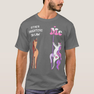 Camiseta Outras filhas na minha lei Tee Unicorn Filha em La